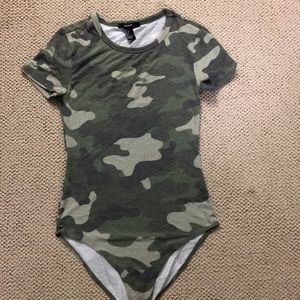 Camo bodysuit